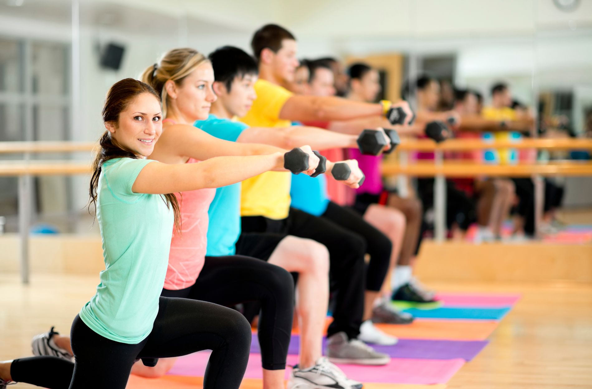 group fitness class