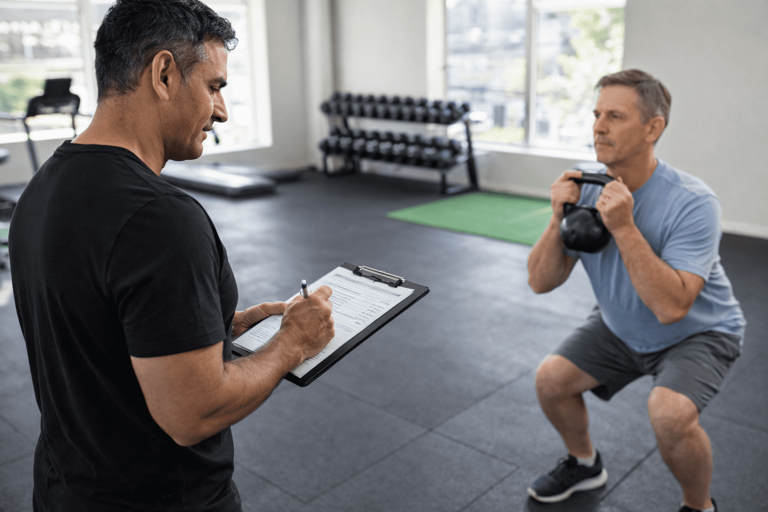personal training Montecito structured strength coaching session