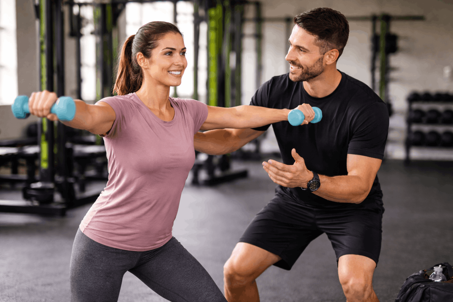 gym intimidation for beginners personal trainer support session