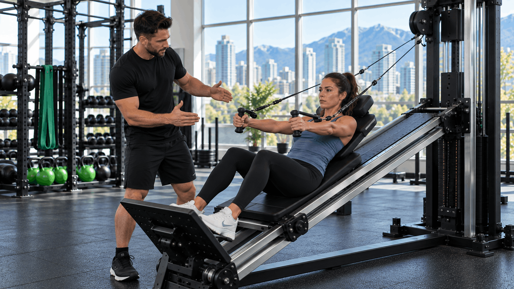 Gravity training for beginners with personalized coaching and resistance